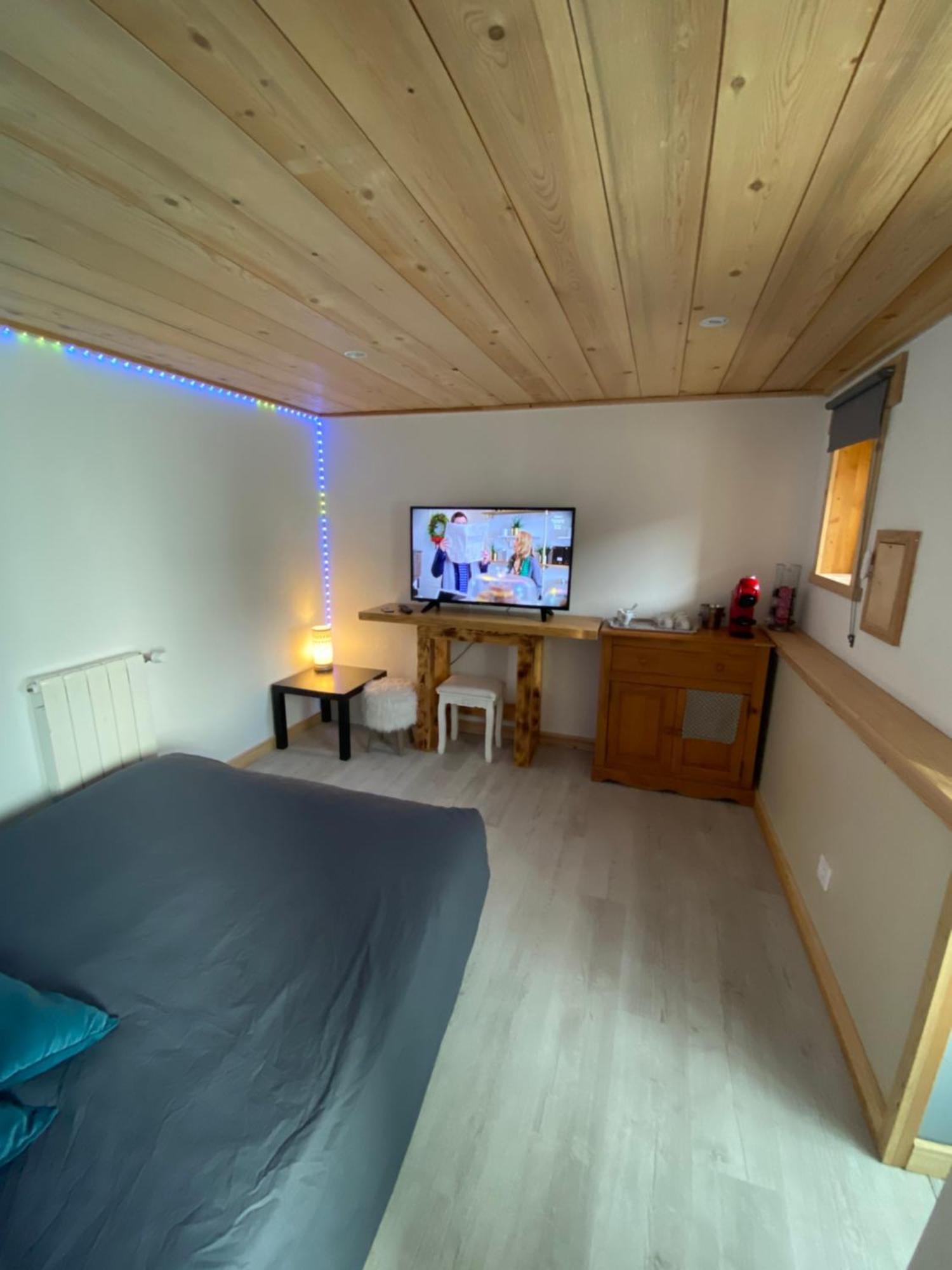 Chambre Individuelle Avec Salle D'Eau - Wc Et Parking La Plagne Ngoại thất bức ảnh