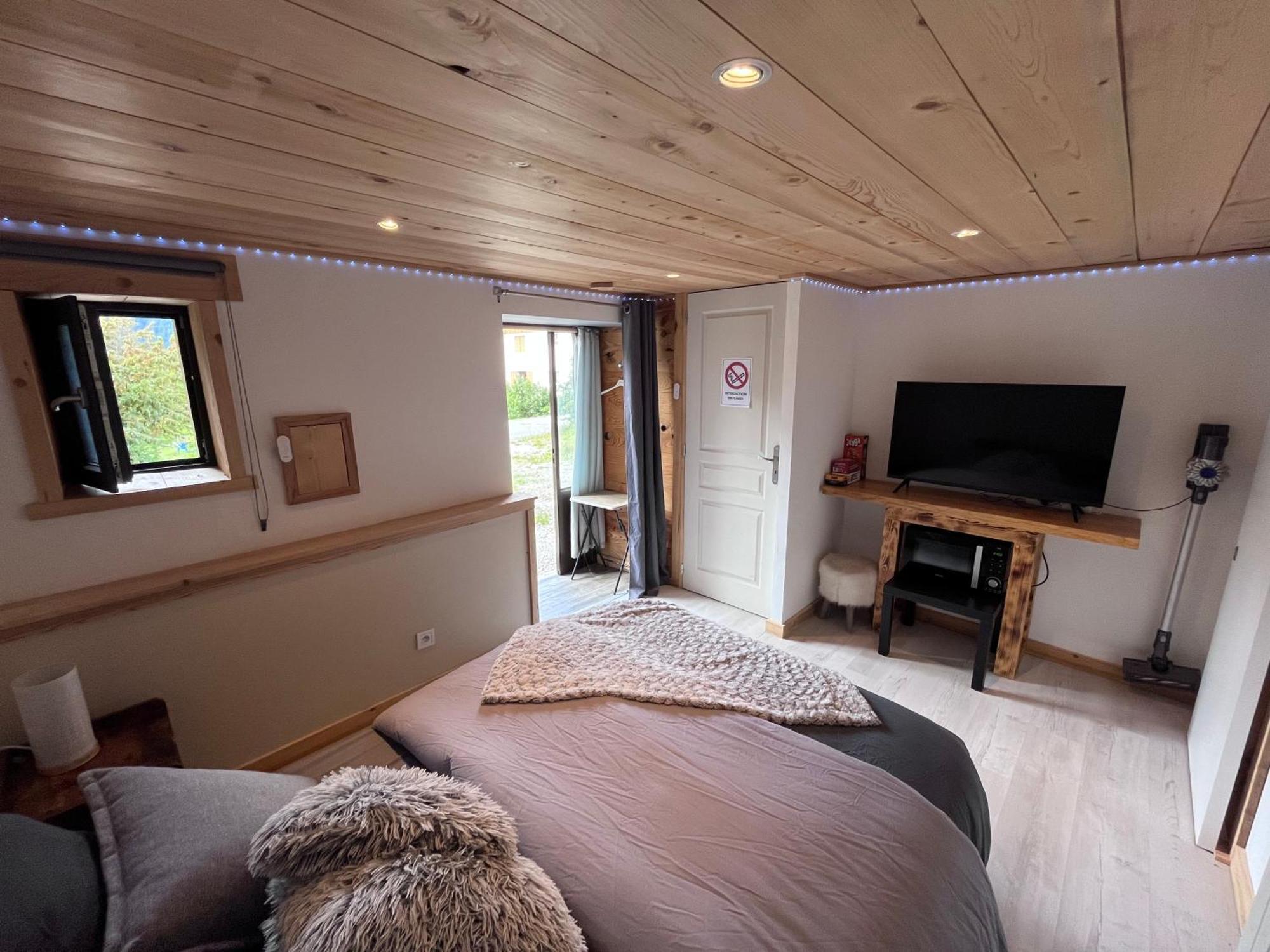 Chambre Individuelle Avec Salle D'Eau - Wc Et Parking La Plagne Ngoại thất bức ảnh